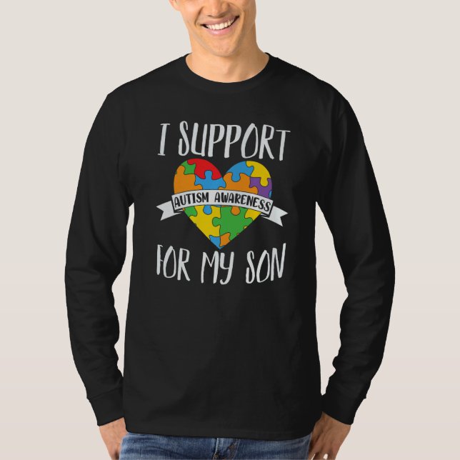 T-shirt Mois de sensibilisation sur l'autisme Graphique de (Devant)
