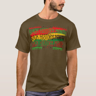 T-shirt mois d'histoire noire 2