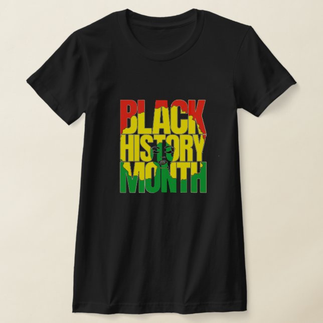 T-SHIRT MOIS D'HISTOIRE NOIRE 2026 (Poser)