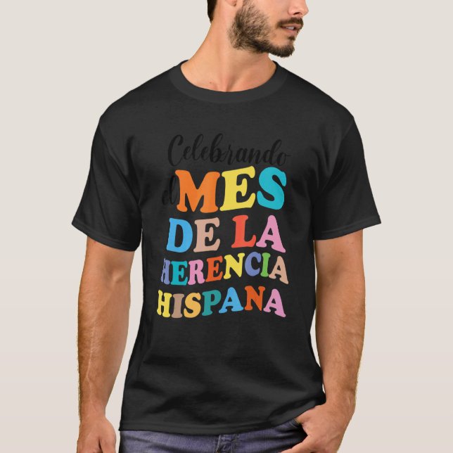 T-shirt Mois du patrimoine hispanique 2022 Nombre national (Devant)