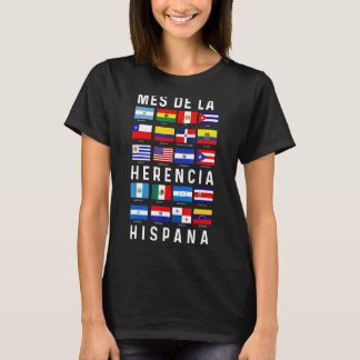T-shirt Mois du patrimoine hispanique 2022 Nombre national