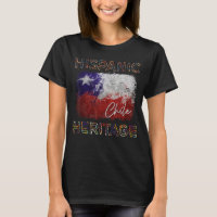 Mois du patrimoine hispanique Chili Drapeau latino