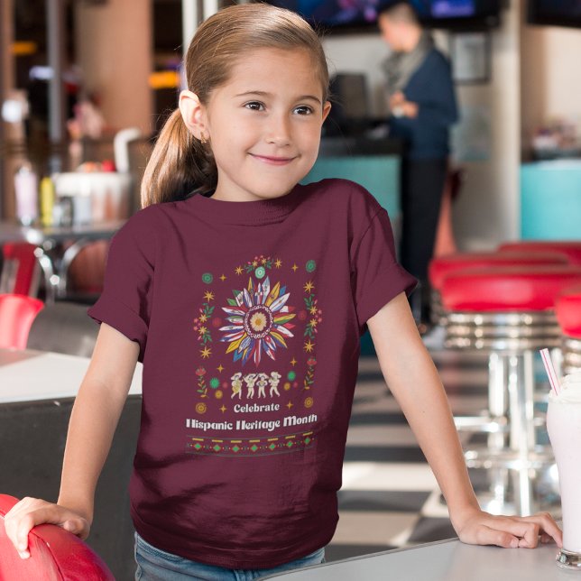 T-shirt Mois du patrimoine hispanique Drapeaux latinos tou (Créateur téléchargé)