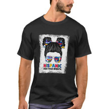 Mois du patrimoine hispanique Enfants Messy Bun 20