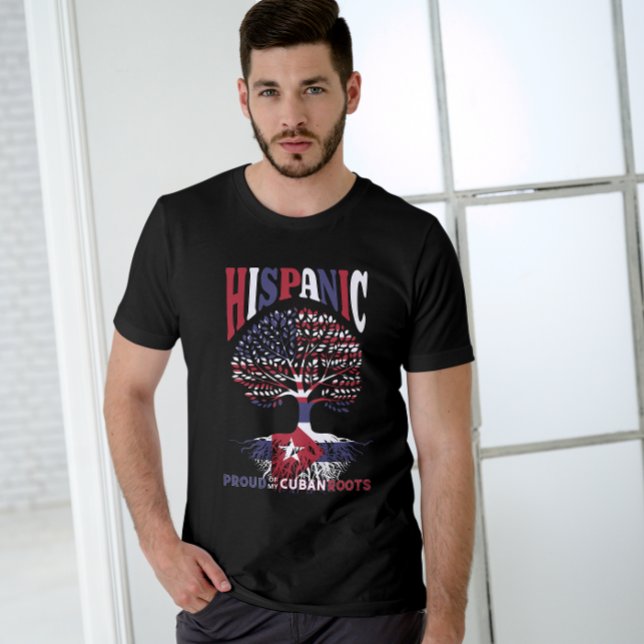 T-shirt Mois du patrimoine hispanique Fière de mes racines (Créateur téléchargé)