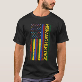 T-shirt Mois du patrimoine hispanique Fière du patrimoine