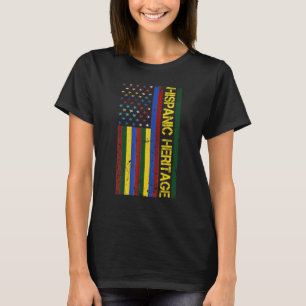 T-shirt Mois du patrimoine hispanique Fière du patrimoine
