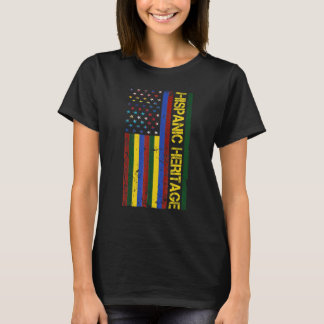 T-shirt Mois du patrimoine hispanique Fière du patrimoine