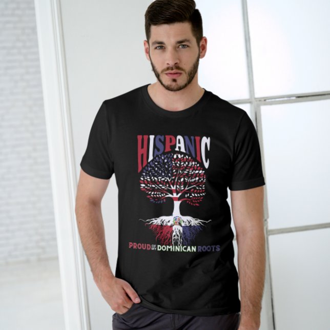 T-shirt Mois du patrimoine hispanique Fière République dom (Créateur téléchargé)