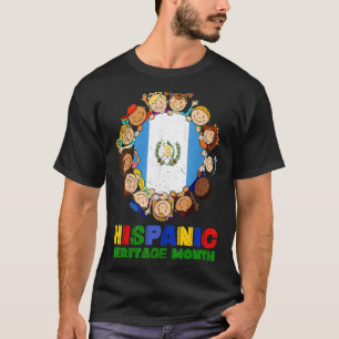 T-shirt Mois du patrimoine hispanique Guatemala Enfants Ga