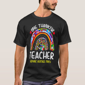 T-shirt Mois du patrimoine hispanique Un enseignant reconn