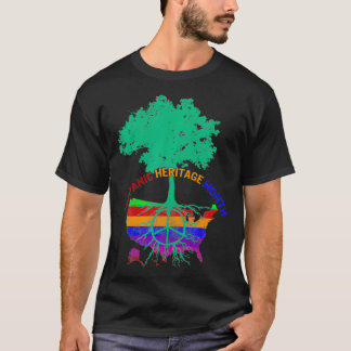 T-shirt Mois du patrimoine historique national Arbre Racin