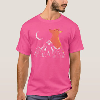 T-shirt Mois Forêt Animal Fox Lover Nature Fox
