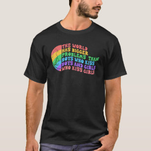 T-shirt Mois gay pride Lgbt Le Monde A De Plus Gros Problè