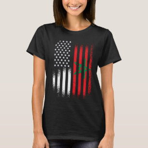T-shirt Mois marocain-américain du patrimoine Maroc Patrio