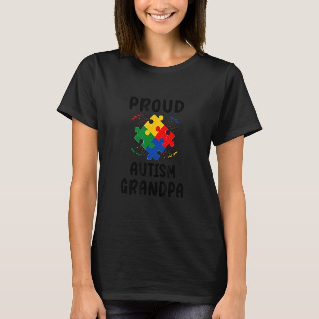 T-shirt Mois Mondial De L'Autisme Avril Communication De S (Devant)