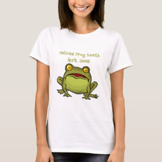 T-shirt Mois national de la grenouille
