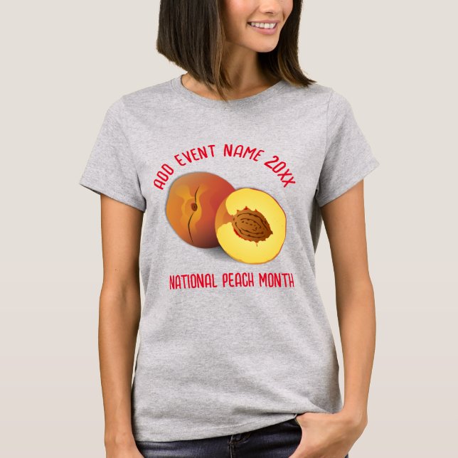 T-shirt Mois national de la pêche (Devant)