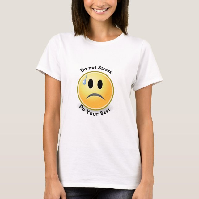 T-shirt Mois national de sensibilisation au stress - Ne pa (Devant)