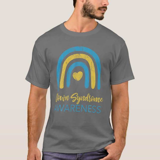 T-shirt Mois national de sensibilisation au syndrome de Do (Devant)