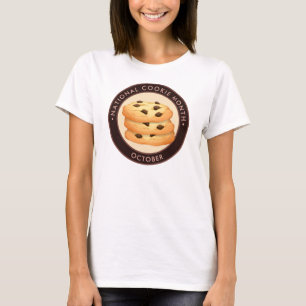 T-shirt Mois national des biscuits, biscuits à puces de ch