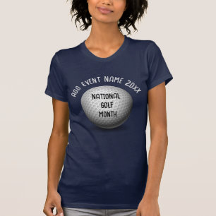 T-shirt Mois national du golf