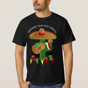T-shirt Mois national du patrimoine hispanique - Cactus