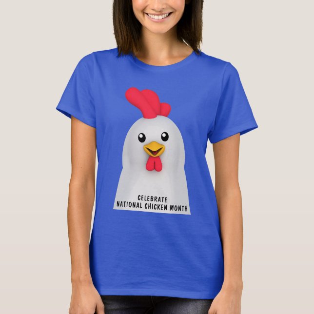 T-shirt Mois national du poulet (Devant)