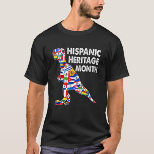 T-shirt Mois National Hispanique Du Patrimoine Pour Les En