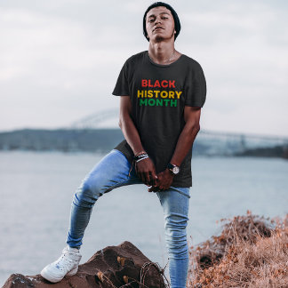 T-shirt Mois tendance de l'histoire des Noirs