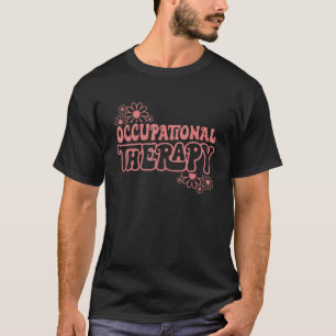 T-shirt Mois Thérapeutique de l'OT Fleur mignonne Therap p