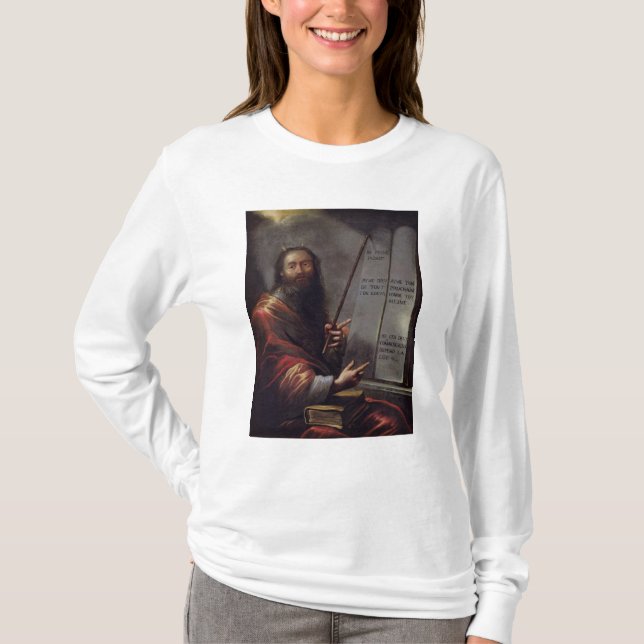 T-shirt Moïse et les comprimés de la loi (Devant)