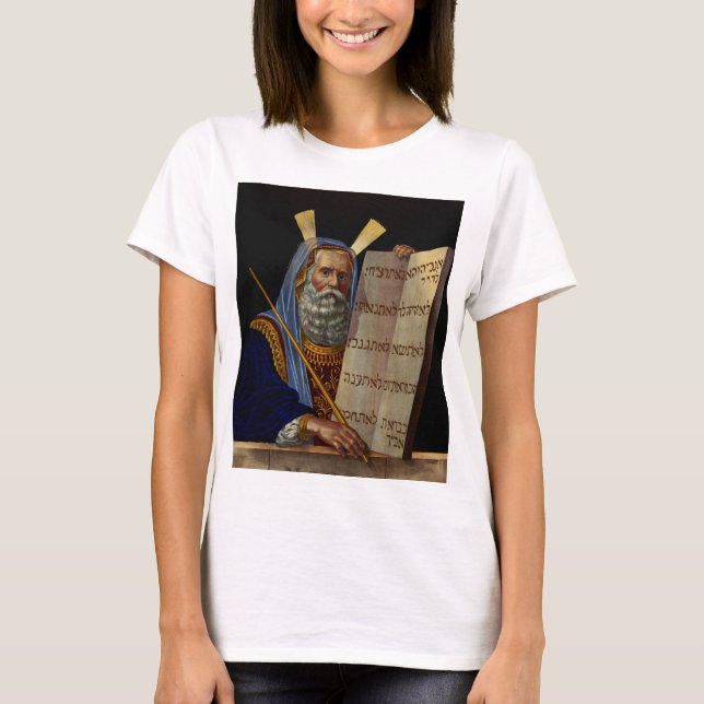T-shirt Moïse et les Tables de la Loi Art (Devant)