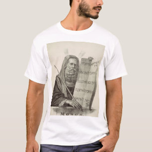 T-shirt Moïse prophète avec les Tables de la Loi