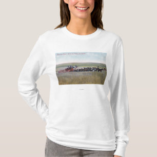 T-shirt Moisson de la scène de blé