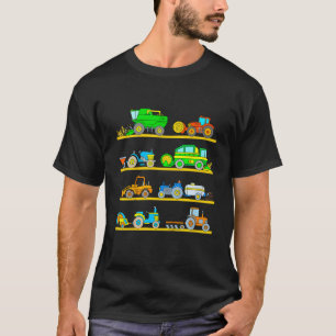T-shirt Moissonneuse-batteuse pour enfants Véhicules agric