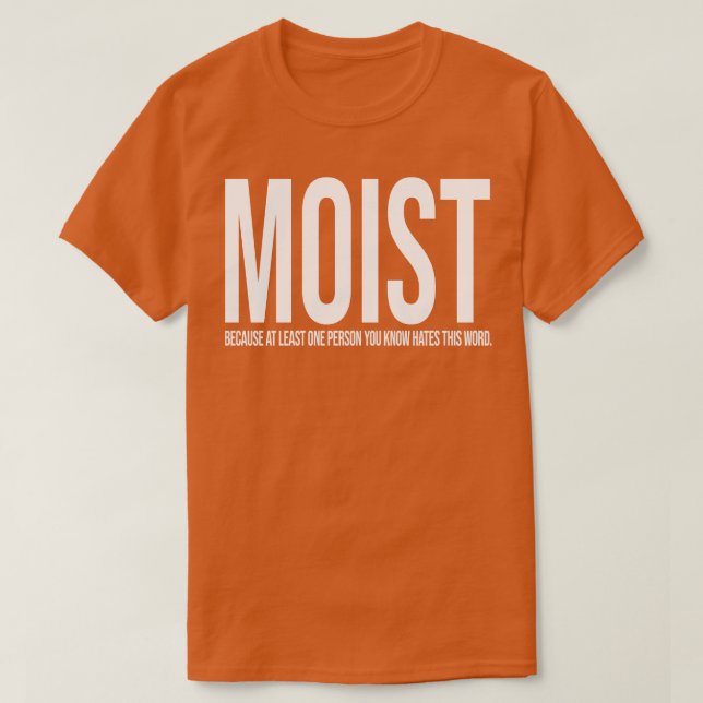 T-shirt MOIST Design Crewneck Sweatshirt (Design devant)