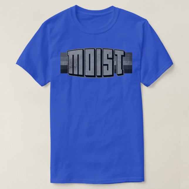T-shirt Moist Pire Parole Jamais BW (Design devant)