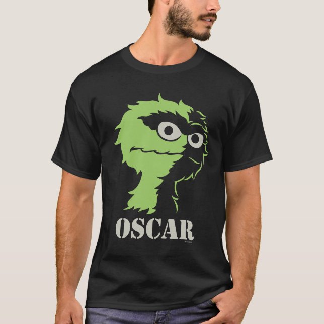 T-shirt Moitié d'Oscar la Grogne (Devant)