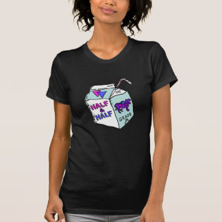 T-shirt Moitié et demi