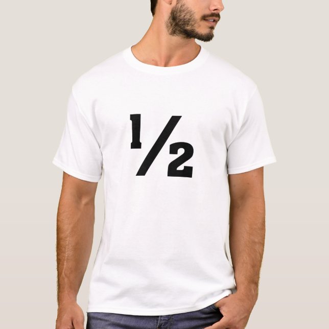 T-shirt Moitié (image plus petite) (Devant)