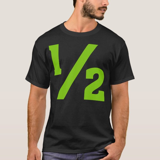 T-shirt Moitié - Martian Green (Devant)
