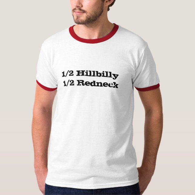 T-shirt Moitié-moitié (Devant)