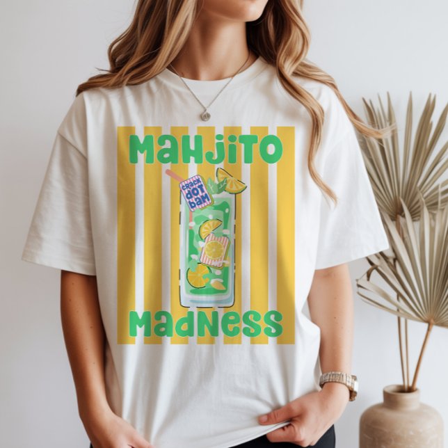 T-Shirt Mojito Mahjong (Créateur téléchargé)