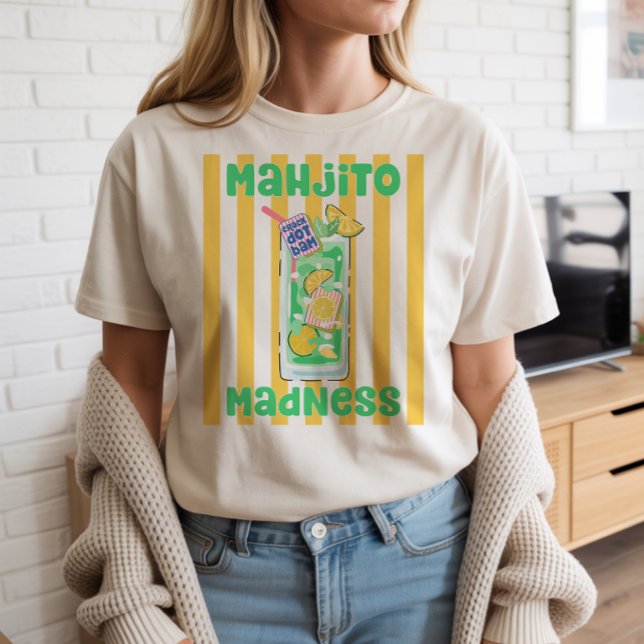 T-shirt Mojito Mahjong (Créateur téléchargé)