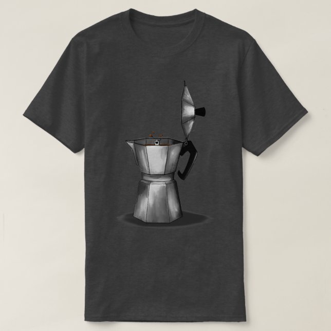 T-shirt Moka Pot (Design devant)