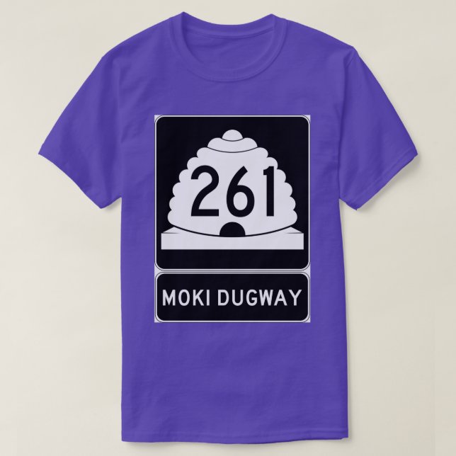 T-shirt Moki Dugway Utah SR (Design devant)