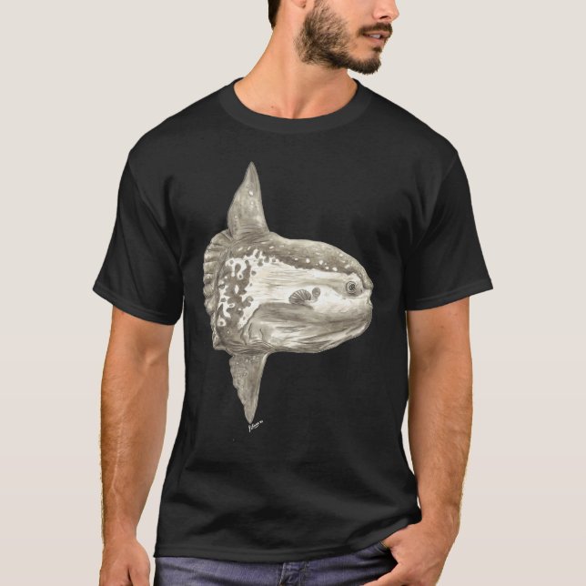 T-shirt Mola mola (Mola mola) (Devant)