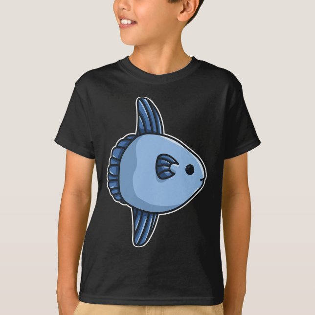 T-shirt Mola Mola Poisson Lune Commun (Devant)