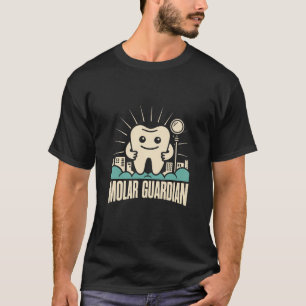 T-Shirt Molar Guardian Dental - Rétro Dentaire